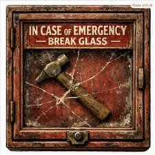 In Case of Emergancy Break Glass