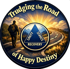 Trudging the road of happy destiny